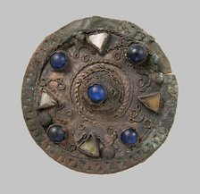 Disk Brooch, Frankish or Northern French, ca. 600-650. Creator: Unknown.
