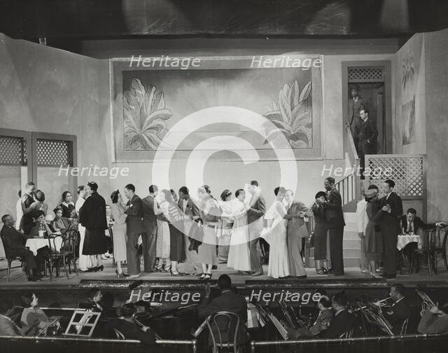 Couples dancing in Chick Turner's Cabaret: Act II, 1937. Creator: Unknown.