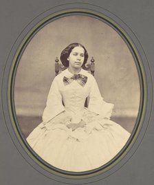 Betty Held, vereh. Solön-Engelsberg, 1850s-60s. Creator: Franz Antoine.