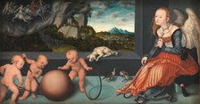Melancholy, 1532. Creator: Lucas Cranach the Elder.