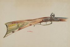 Rifle, 1938. Creator: Charles Moss.