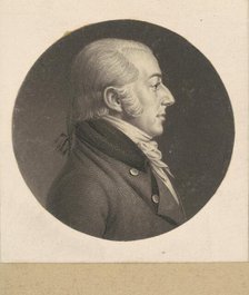 John Rhea Smith, 1798-1803. Creator: Charles Balthazar Julien Févret de Saint-Mémin.