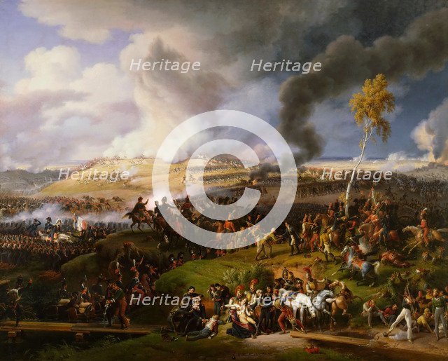 The Battle of Borodino on August 26, 1812. Artist: Lejeune, Louis-François, Baron (1775-1848)