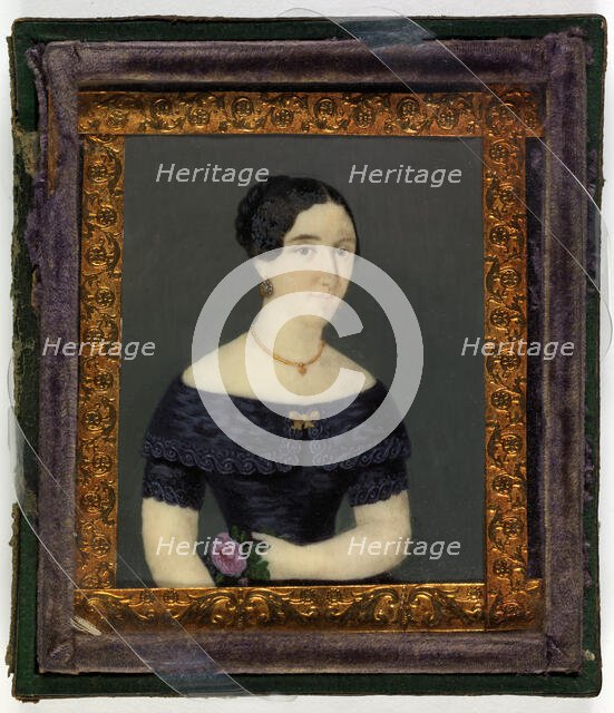 Dama de la familia Canals (Lady of the Canals Family), ca. 1840. Creator: Goyena family.