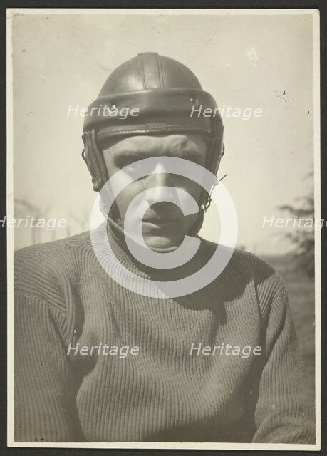 Portrait of man, 1915-1930. Creator: Fédèle Azari.