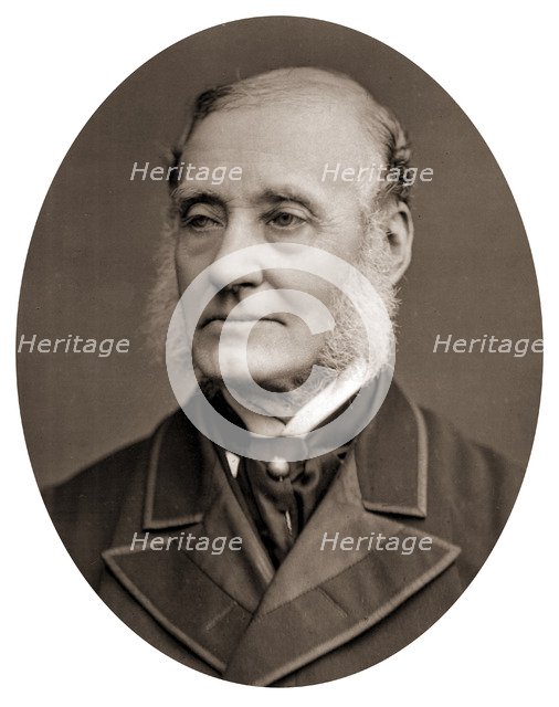 Rutherford Alcock (1809-1897), English army surgeon and diplomat, 1877. Artist: Unknown