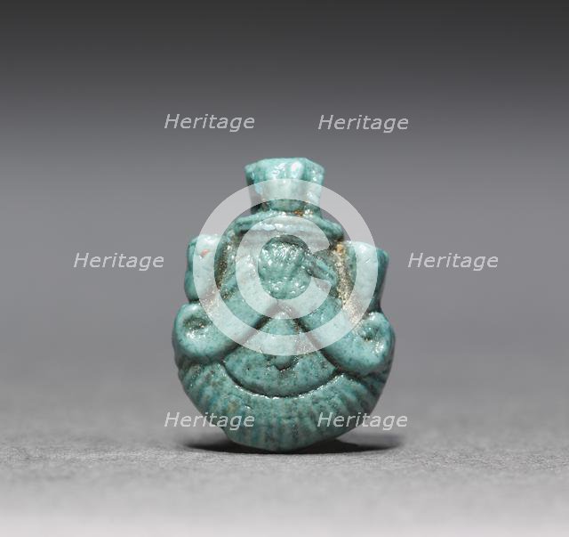 Amulet of a Palmette, 1540-1296 BC. Creator: Unknown.