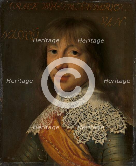 Portrait of Willem Frederik (1613-64), Count of Nassau-Dietz, 1632. Creator: Wybrand Simonsz. de Geest the Elder.