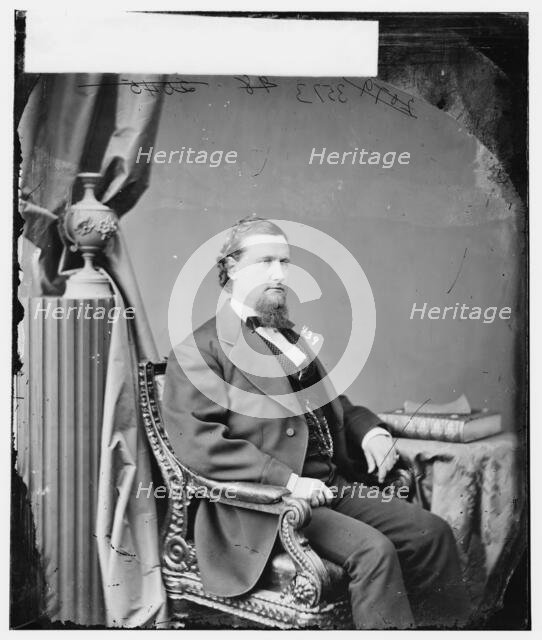 George Eliphaz Spencer of Alabama, between 1860 and 1875. Creator: Unknown.