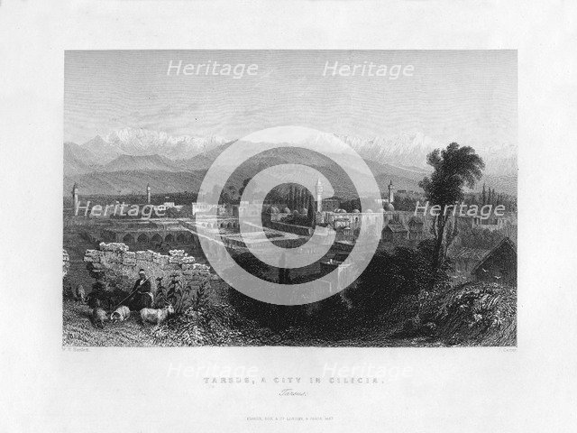 Tarsus, Turkey, 1841.Artist: James Carter