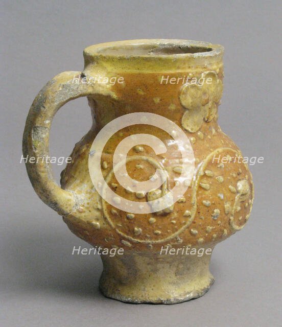 Jug, German, 1300-1500. Creator: Unknown.