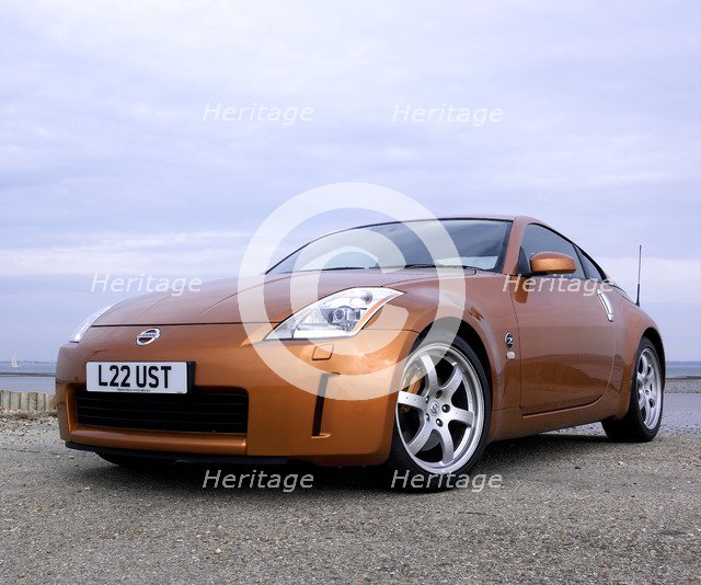 2004 Nissan 350Z. Artist: Unknown.
