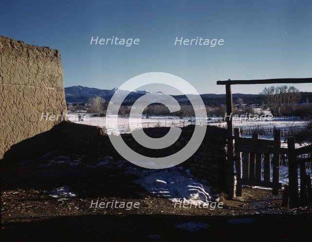Trampas, New Mexico, 1943. Creator: John Collier.