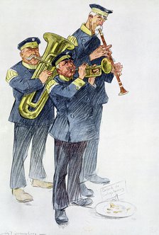 'War Loan Music', 1916. Artist: Louis Raemaekers