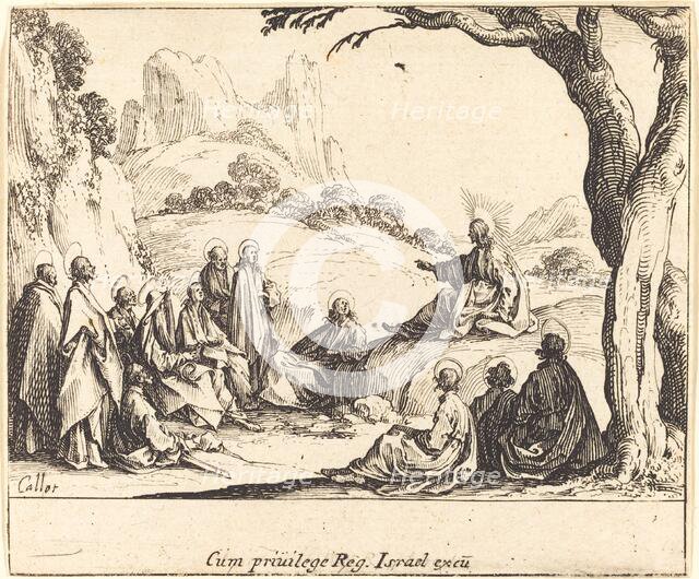 Sermon on the Mount, 1635. Creator: Jacques Callot.