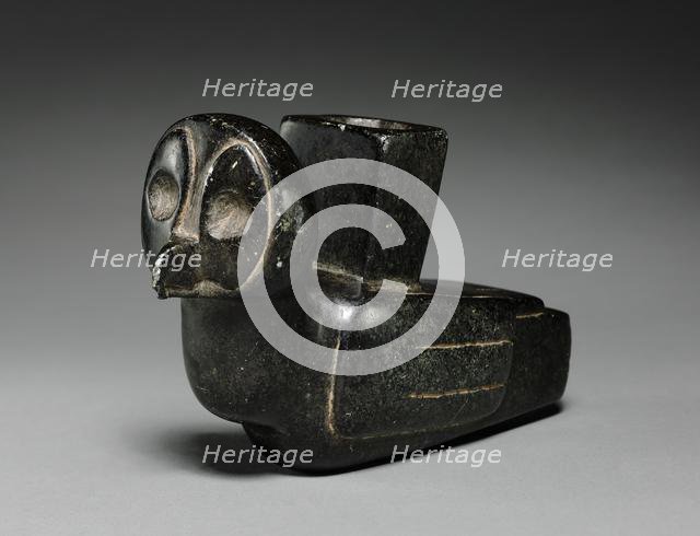 Pipe in the Form of an Owl, 100-600. Creator: Unknown.