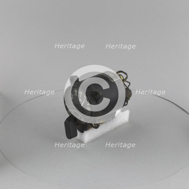 Indicator, Oil Temperature, Japanese Army. Creator: Fuji Koku Keiki.