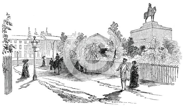 Constitution Hill, London, 1850.  Creator: Unknown.