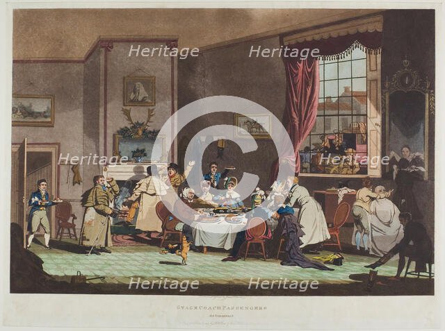 Stage Coach Passengers, n.d. Creator: James Pollard.