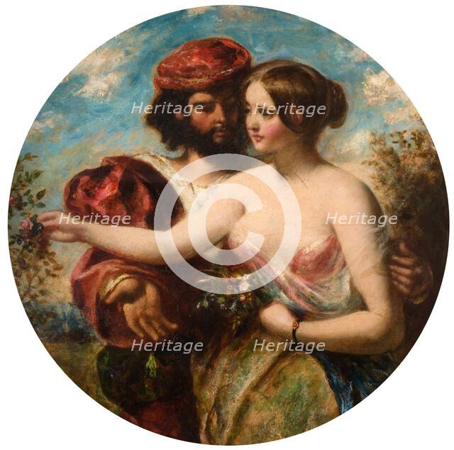 Gather the Rose of Love While Yet 'Tis Time, 1848.  Creator: William Etty.