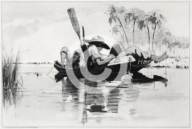 A Fishing Party, 1890. Creator: Winslow Homer (American, 1836-1910).