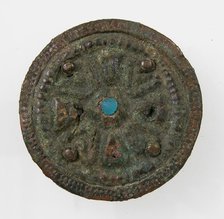 Disk Brooch, Frankish, late 6th-early 7th century (?). Creator: Unknown.
