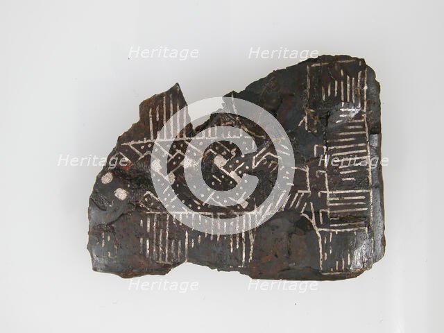 Belt Plate, Frankish, 4th-7th century. Creator: Unknown.