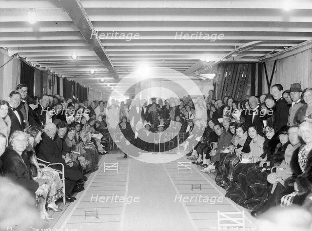 'The North Cape Stakes', entertainment on board the Blue Star Line's SS 'Arandora Star', 1929. Artist: Unknown