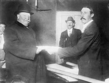 Taft voting 1912. Creator: Bain News Service.
