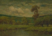 Landscape, 1884 or 1889. Creator: George Inness.