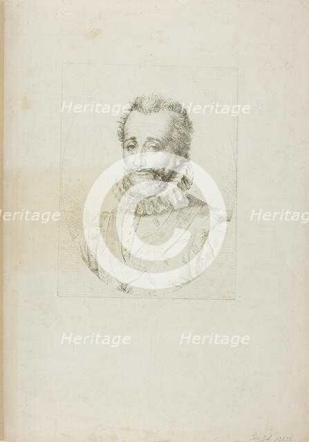 Portrait of Henry IV, 1817. Creator: Francois Pascal Simon Gerard.