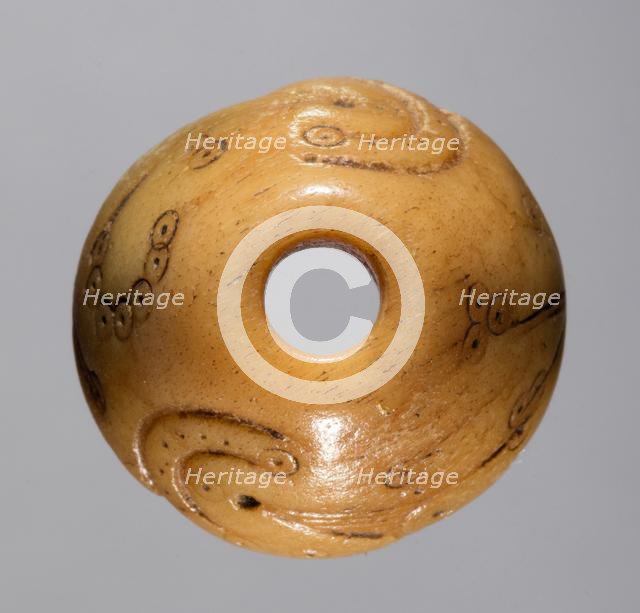 Spindle Whorl, 700s - 900s. Creator: Unknown.