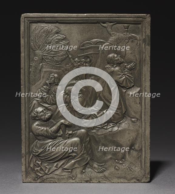 Christ in the Garden of Gethsemane, 1500s. Creator: Hans Daucher (German, c. 1485-aft 1538).