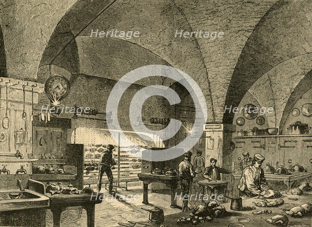 'The Mansion House Kitchen', 1897. Creator: Unknown.