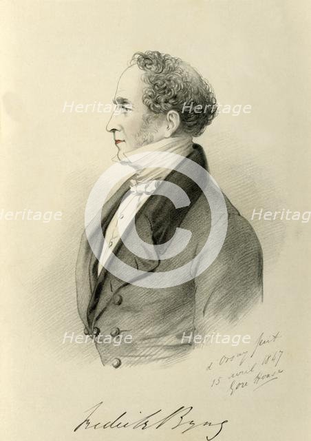 'Frederick Byng', 1847. Creators: Alfred d'Orsay, Richard James Lane.