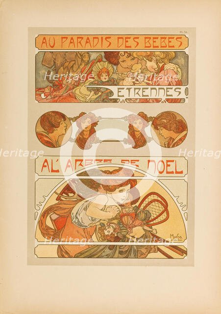 Documents Décoratifs, 1902. Creator: Mucha, Alfons Marie (1860-1939).