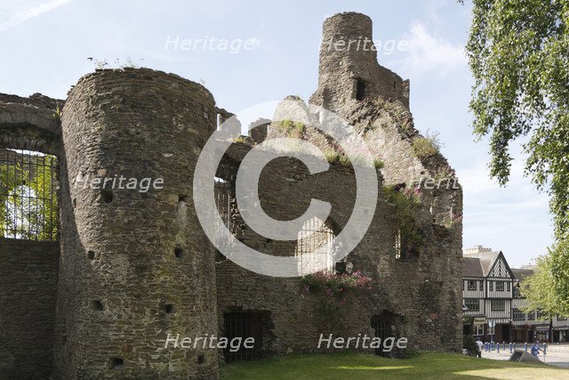 Swansea Castle, South Wales, 2010.