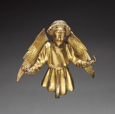 Angel from an Architectural Reliquary, c. 1400. Creator: Unknown.