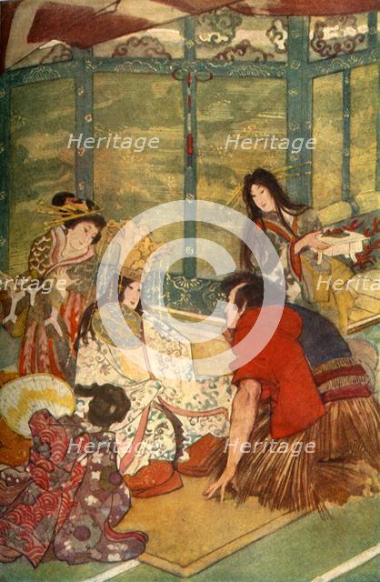 'Urashima and the Sea King's Daughter', 1912. Creator: Evelyn Paul.