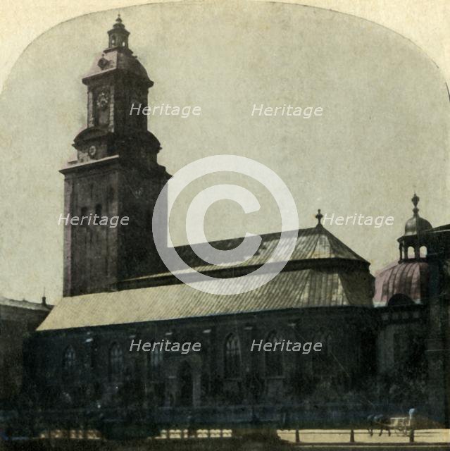 'New Church, Bergen, Norway', c1900. Creator: Unknown.