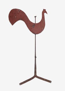 Peacock Weather Vane, 1800/60. Creator: Unknown.