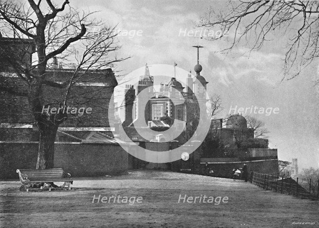 'Greenwich Observatory', c1896. Artist: Poulton & Co.