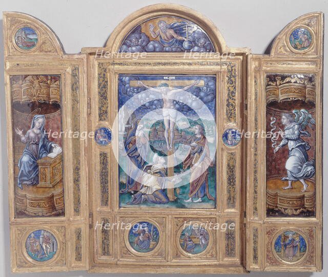 The Crucifixion, 1568. Creator: Pierre Reymond.