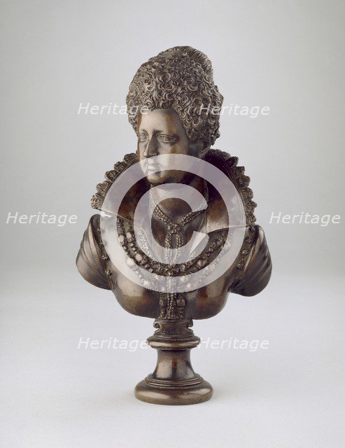 Queen Marie de Medicis, c1600. Artist: Barthelemy Prieur.