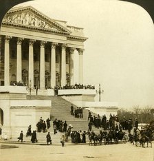 'Arrival at Capitol...Inauguaration of Roosevelt, Washington', 1905.  Creator: HC White.