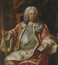 Samuel Åkerhielm af Margretelund d.y., 1684-1768, 18th century. Creator: Lorens Pasch the Elder.