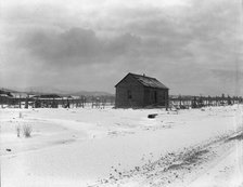 Typical home, still occupied, Widtsoe, Utah, 1936. Creator: Dorothea Lange.