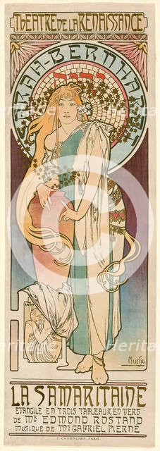 La Samaritaine, 1897. Creator: Alphonse Mucha.