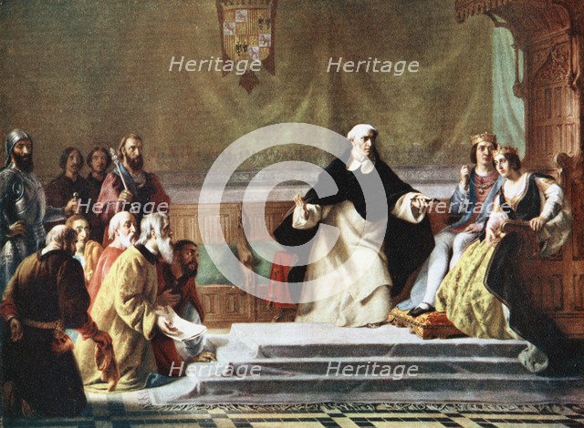 Expulsion of Jews from Spain, 1492. Artist: Unknown