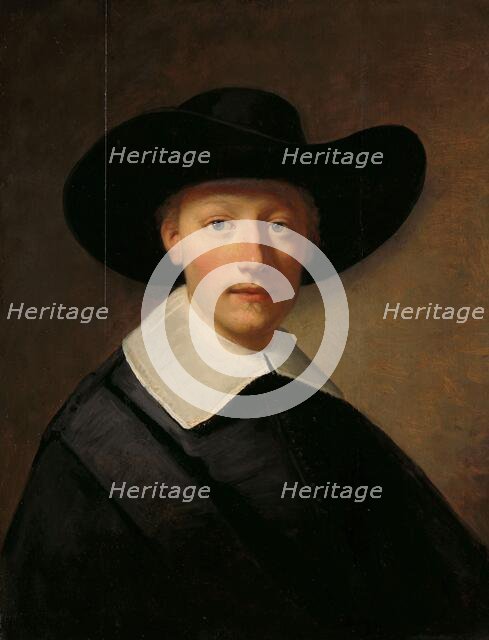 Portrait of a Man, possibly Gozen Centen (1611/12-1677), c.1635-c.1636. Creator: Govaert Flinck.
